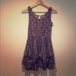 Light weight, sleeveless skater dress